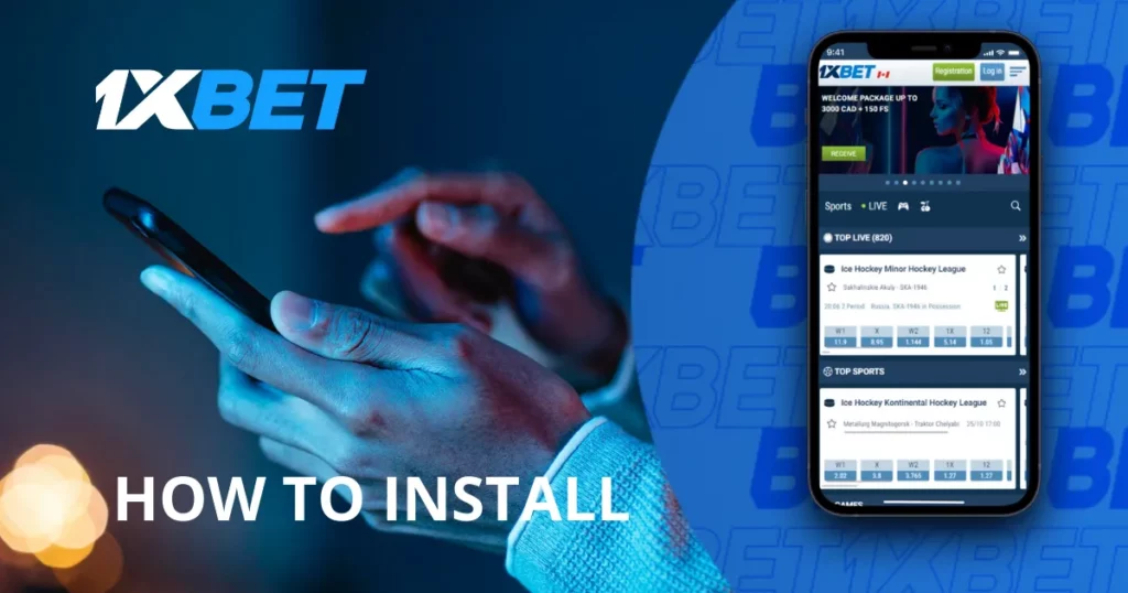 instal aplikasi 1xBet di iOS